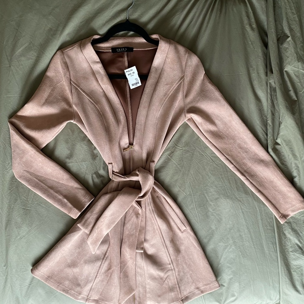 NWT Akira Blush Pink Dress - Size Small